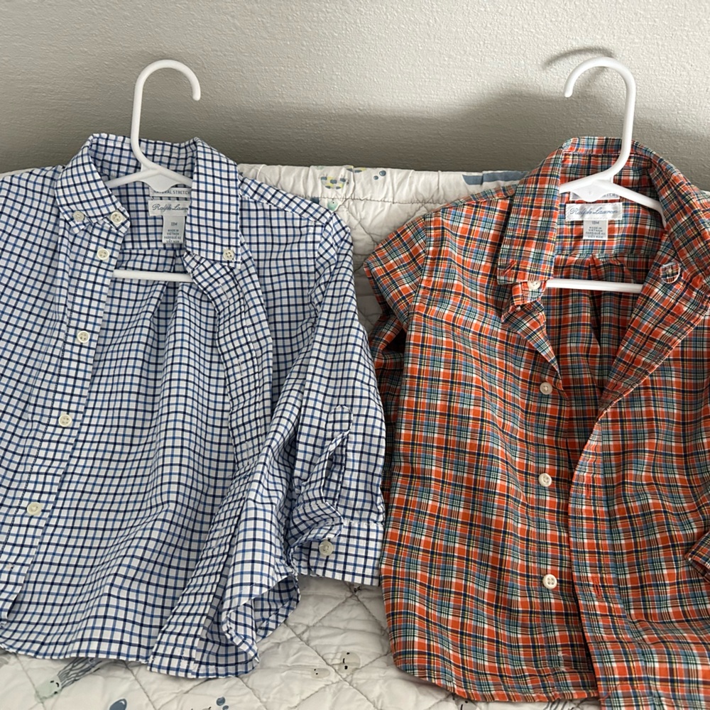 Ralph Lauren 18 month boy dress shirts